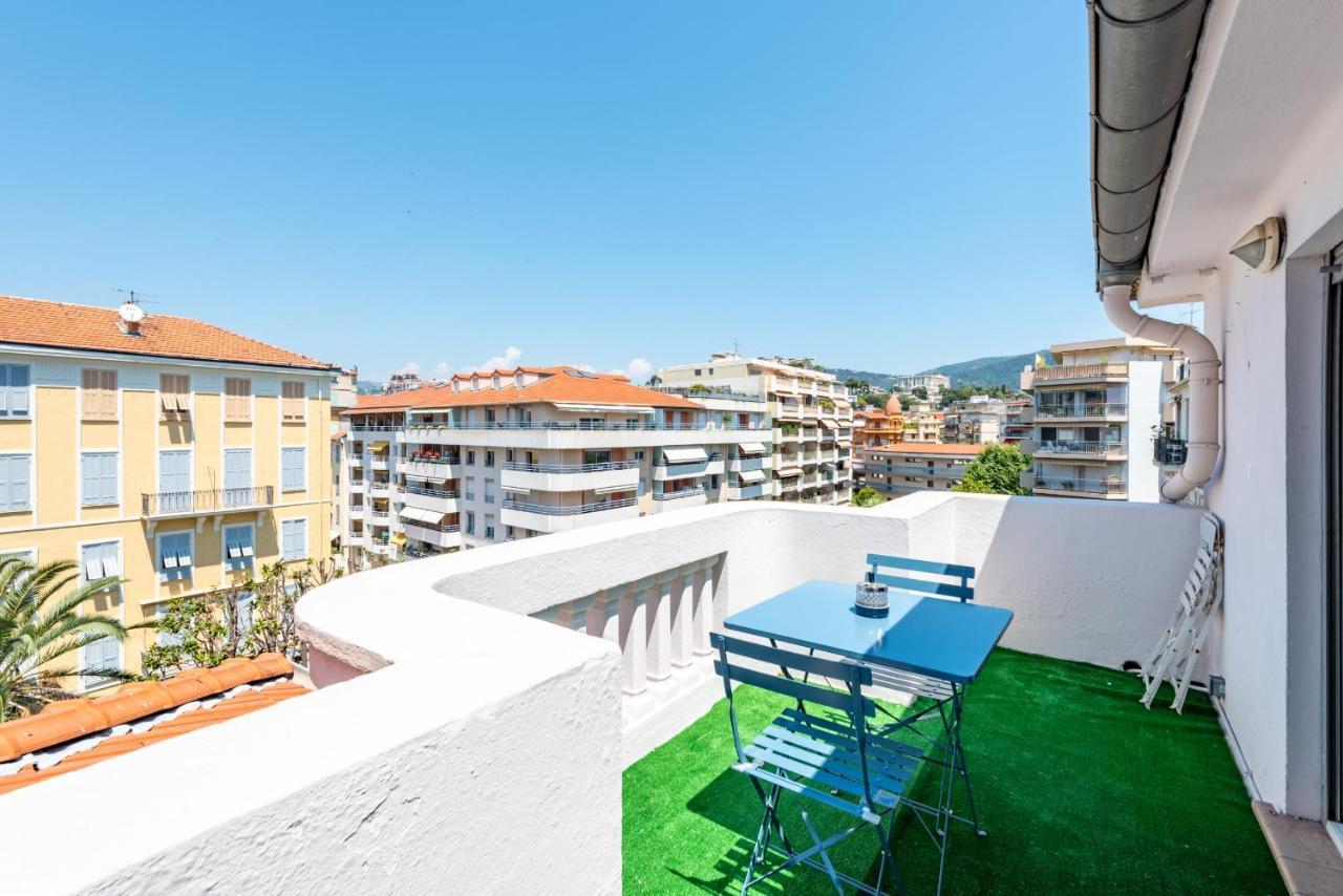 Apartamento 2T Spitalieri - Terrasse A Ciel Ouvert - Magnifique 2P - Centre Niza Exterior foto