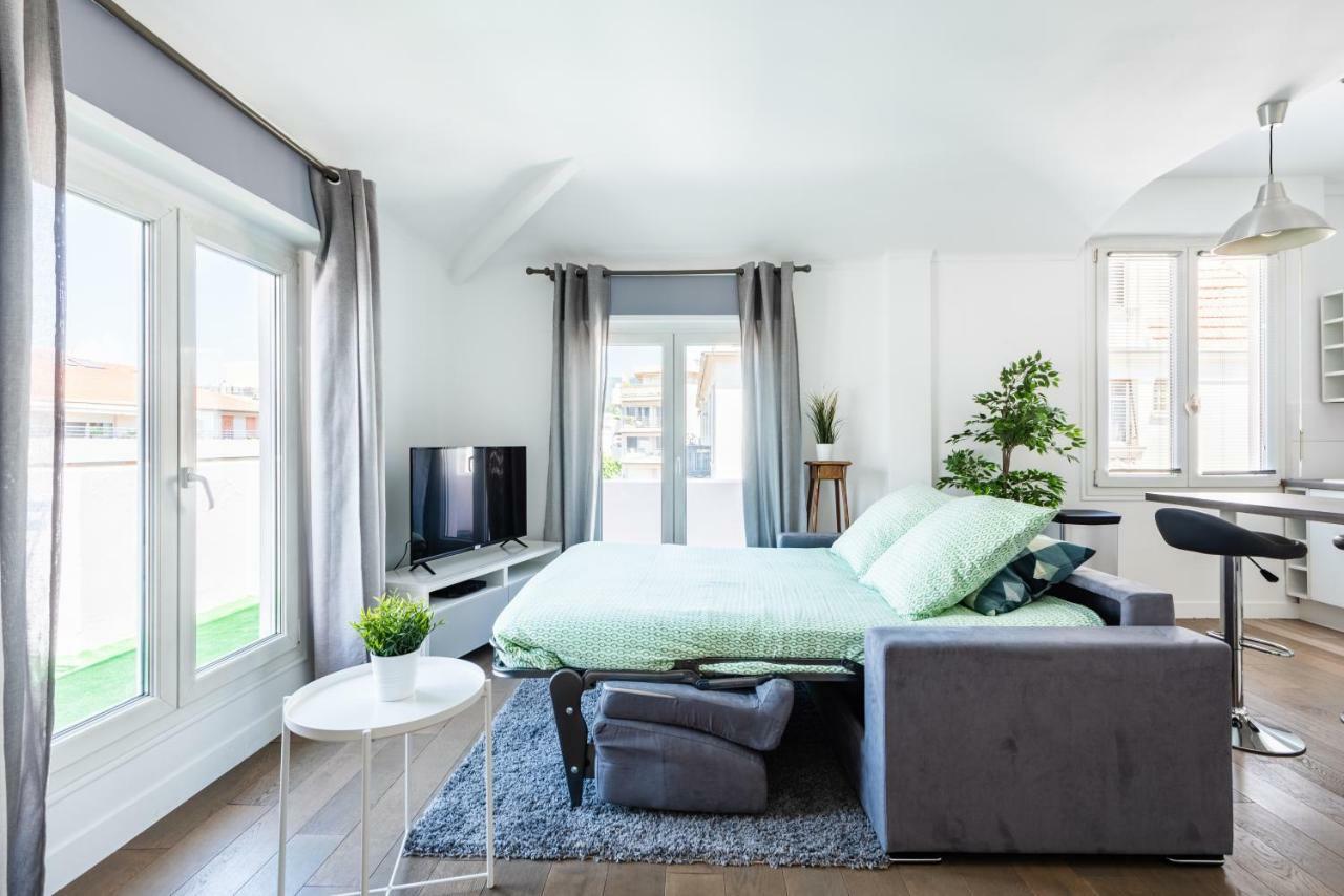 Apartamento 2T Spitalieri - Terrasse A Ciel Ouvert - Magnifique 2P - Centre Niza Exterior foto
