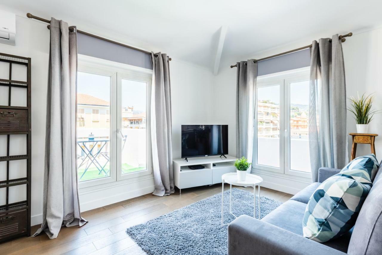 Apartamento 2T Spitalieri - Terrasse A Ciel Ouvert - Magnifique 2P - Centre Niza Exterior foto